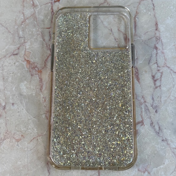 Case-Mate Sparkling Glitter Phone Case - Gold - Picture 2 of 6